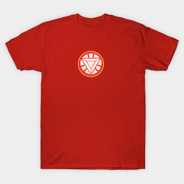 Iron Man Simple Logo T-Shirt by TossedSweetTees